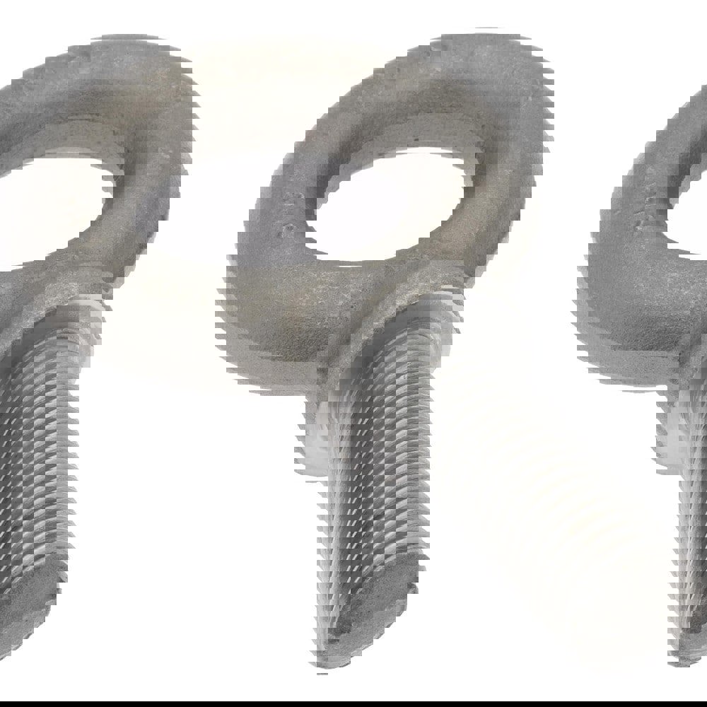 Fixed Lifting Eye Bolt: With Shoulder, 6,400 lb Capacity, 3/4 Thread, Grade 8620 Alloy Steel